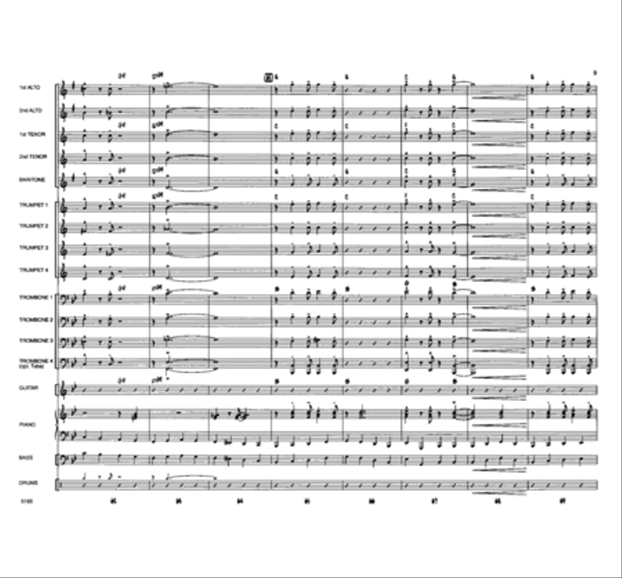 Jambalaya Jane Jazz Ensemble - Sheet Music page 12
