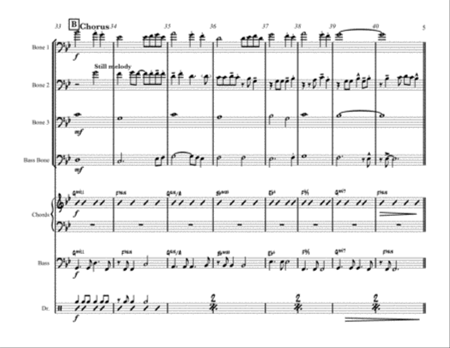 Hips Don't Lie Small Ensemble scores gallery preview page 5