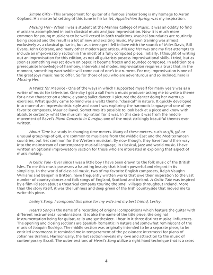 Solos for Guitar Acoustic Guitar scores gallery preview page 5