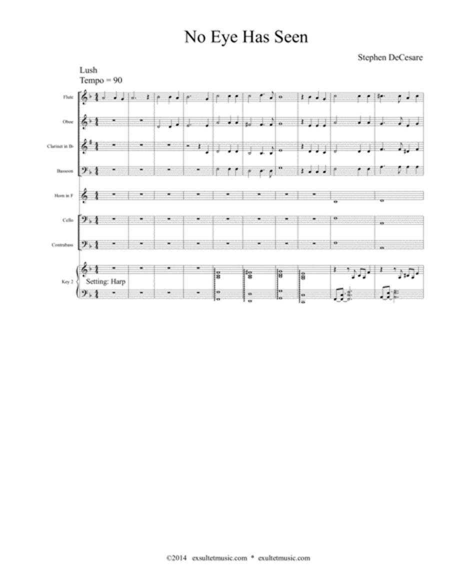 For Those Left Behind (Full Score) image number null