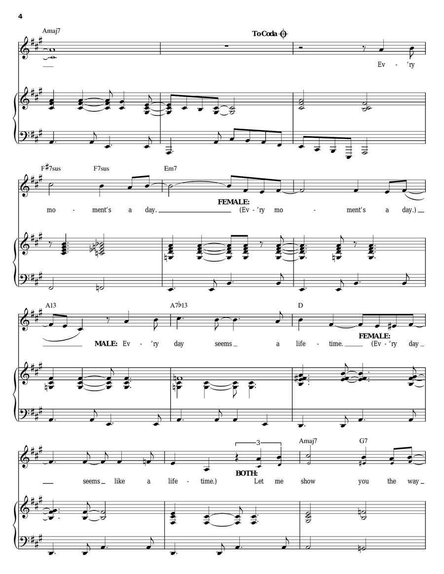 Quando, Quando, Quando (Tell Me When) Piano, Vocal, Guitar scores gallery preview page 4