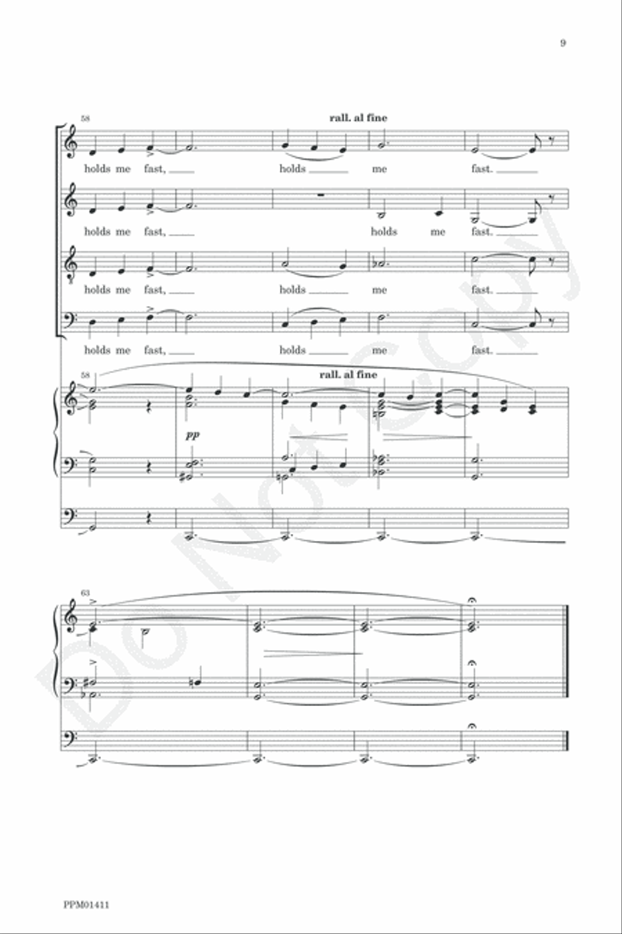 O God, My God, Eagerly I Seek You 4-Part scores gallery preview page 12