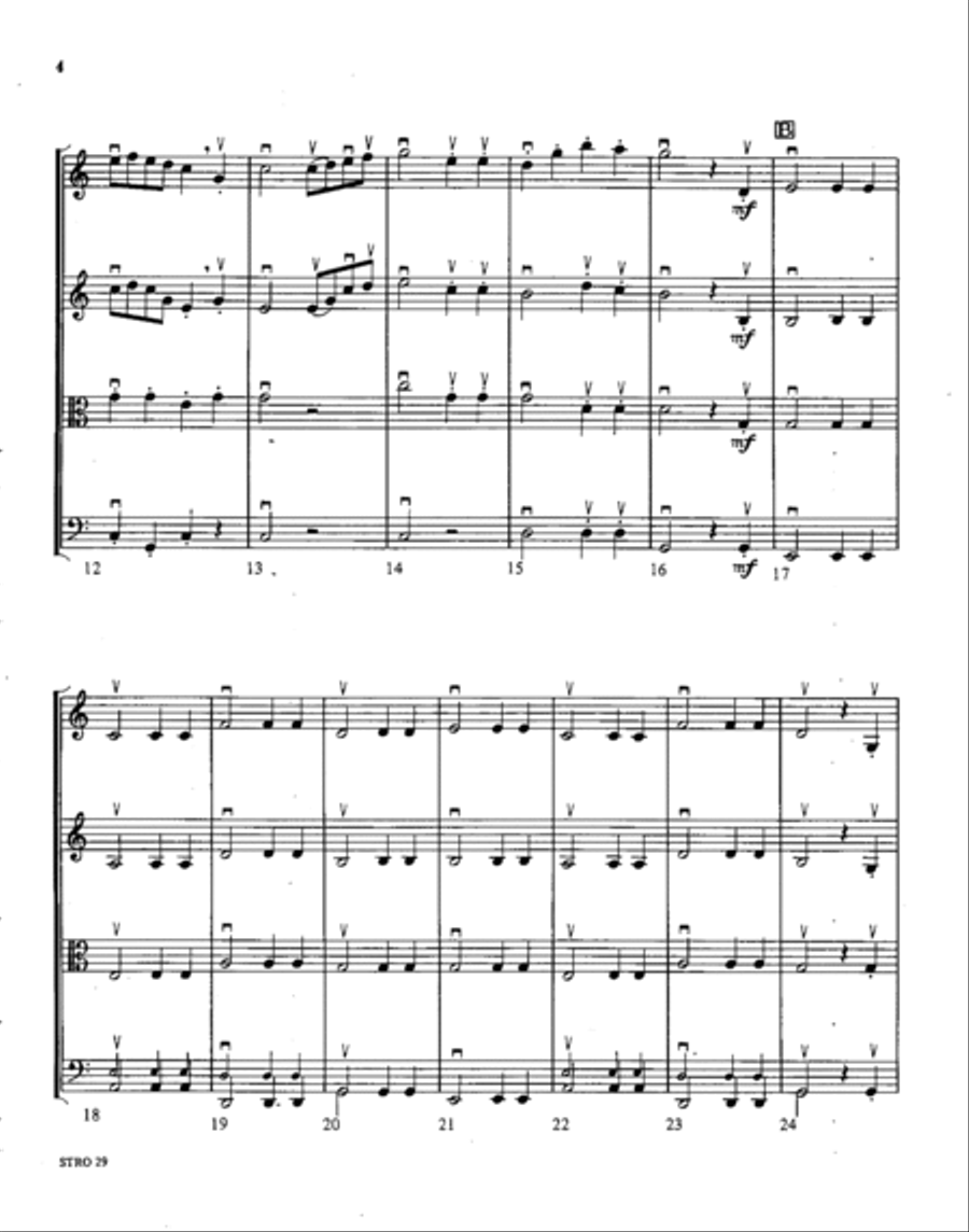 Der Freischutz: Chorus of the Huntsmen Choir scores gallery preview page 3