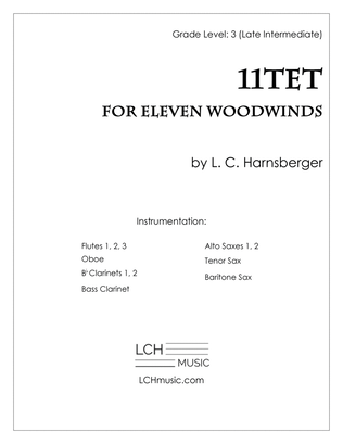 11Tet For Eleven Woodwinds