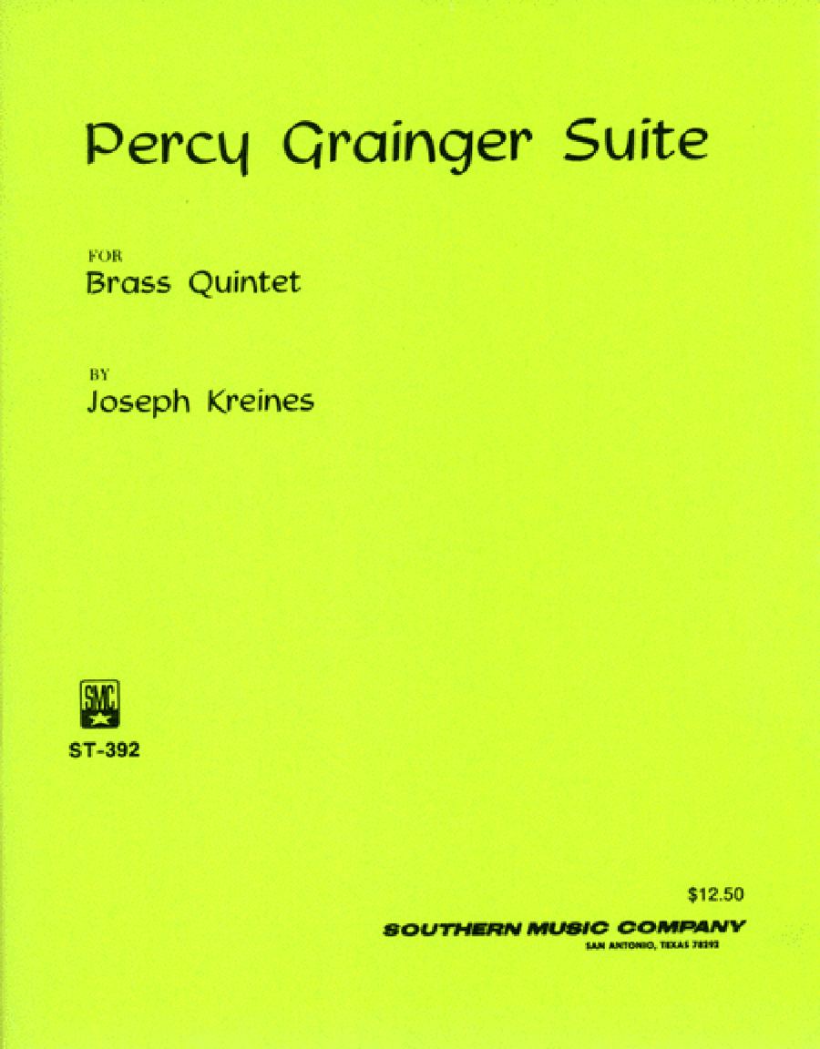 Percy Grainger Suite Brass Quintet scores gallery preview page 1