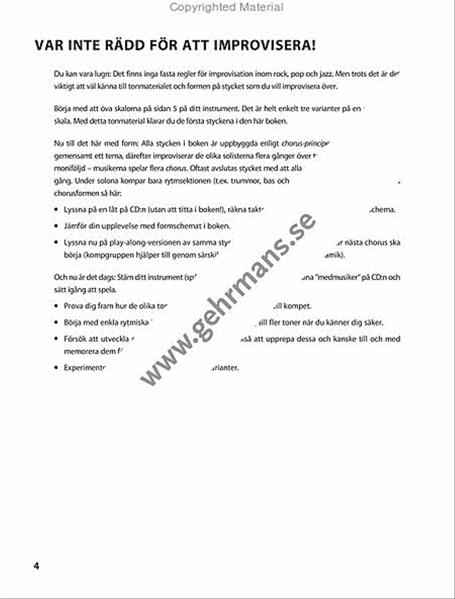 Lar dig improvisera! Bassoon scores gallery preview page 5