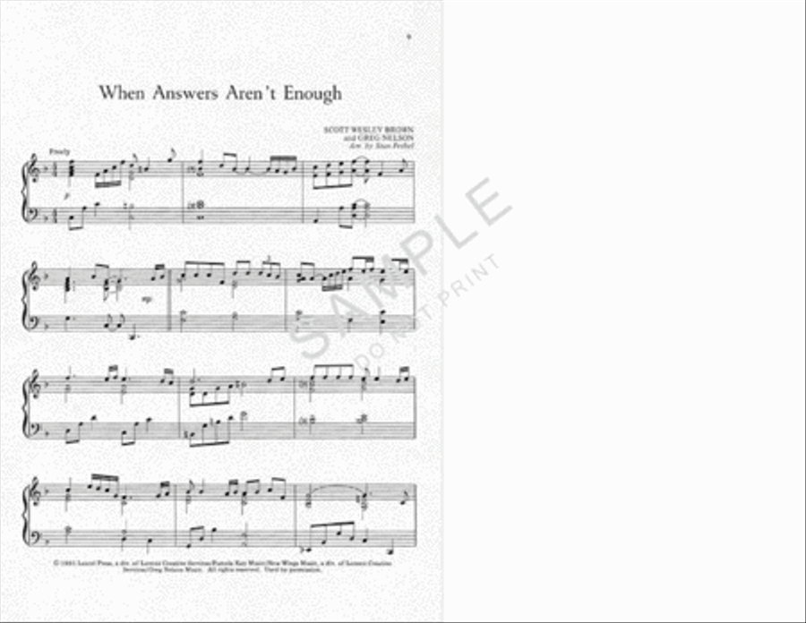 Contemporary Piano Piano Solo scores gallery preview page 2