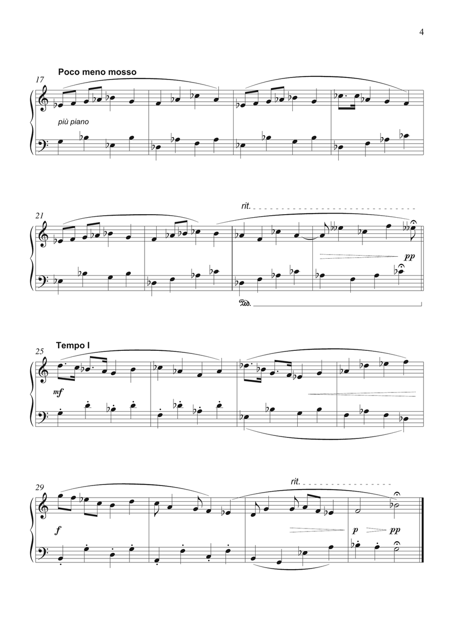 Six Secret Songs Piano Solo scores gallery preview page 4