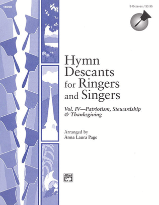 Book cover for Hymn Descants for Ringers and Singers, Vol. IV