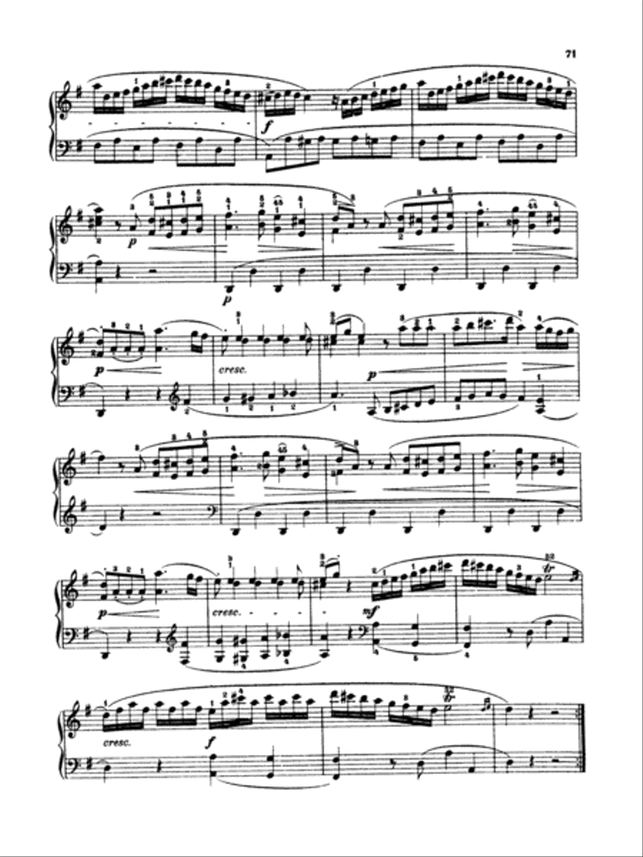 Clementi: Twelve Sonatinas Piano Solo scores gallery preview page 2