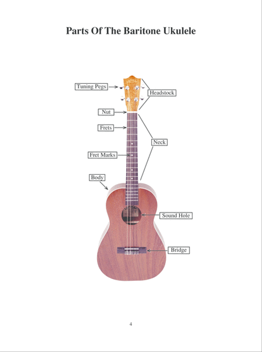 Easy Baritone Ukulele Baritone Ukulele scores gallery preview page 5