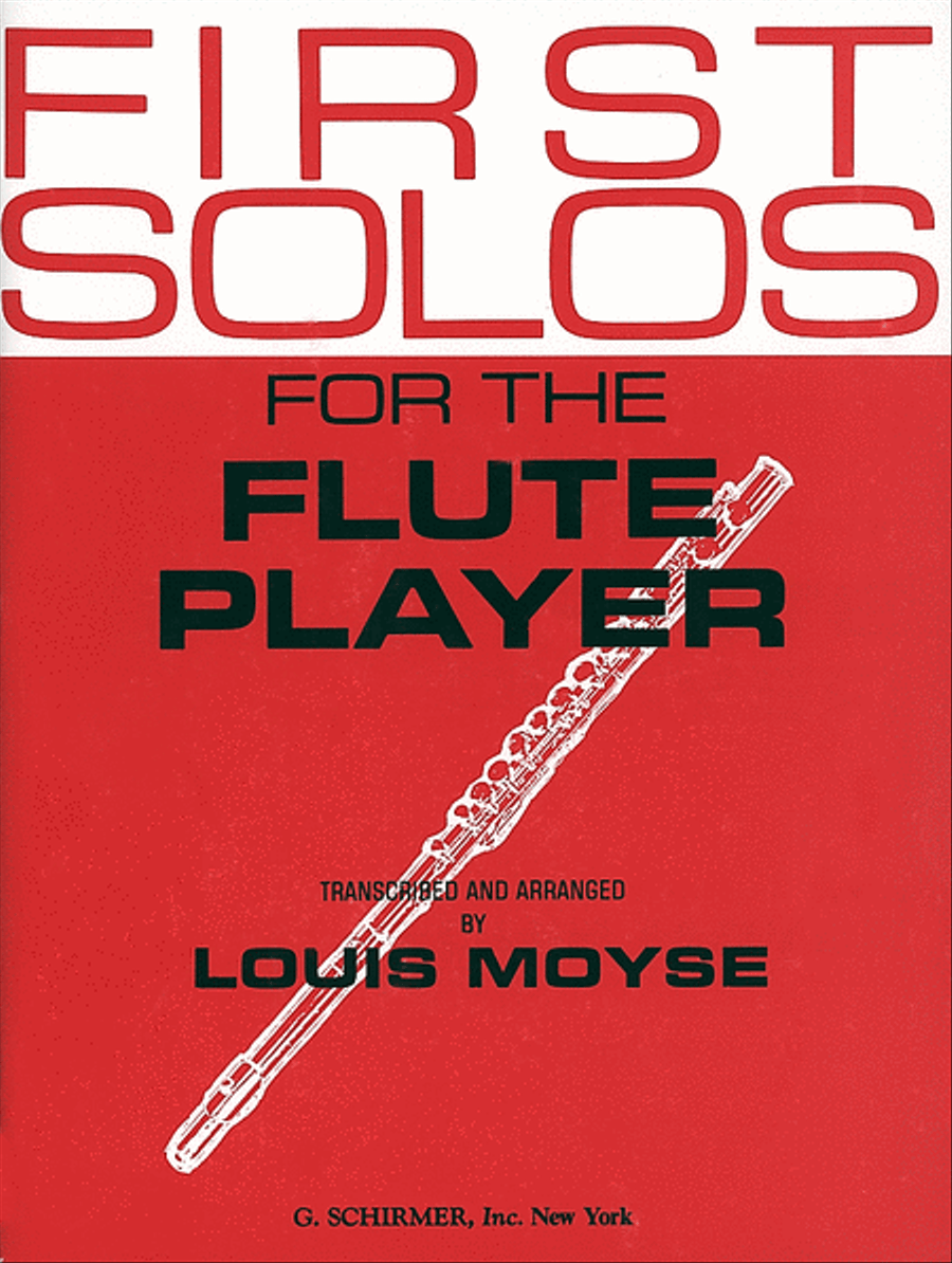 First Solos for the Flute Player Flute Solo scores gallery preview page 1