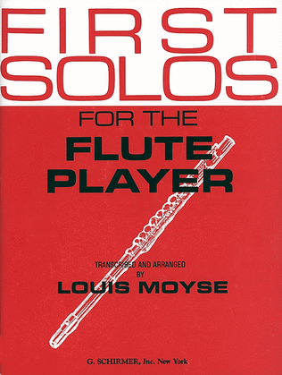 Book cover for First Solos for the Flute Player