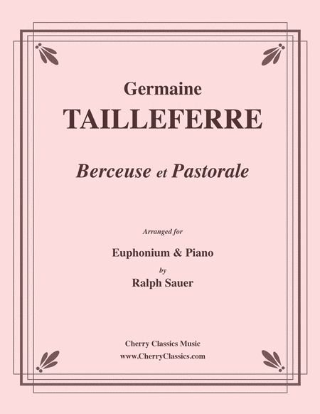Berceuse et Pastorale for Euphonium and Piano