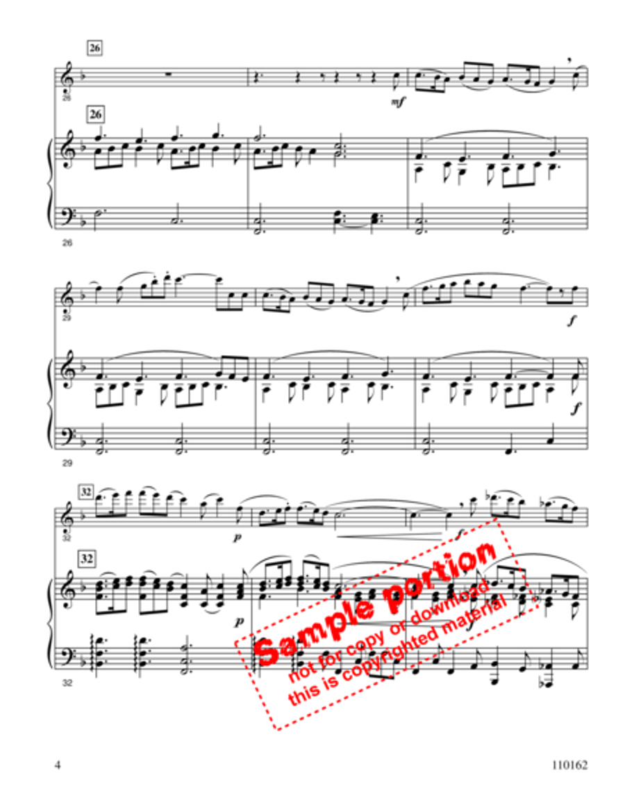 Gesu Bambino Gesu Bambino Flute Solo scores gallery preview page 4