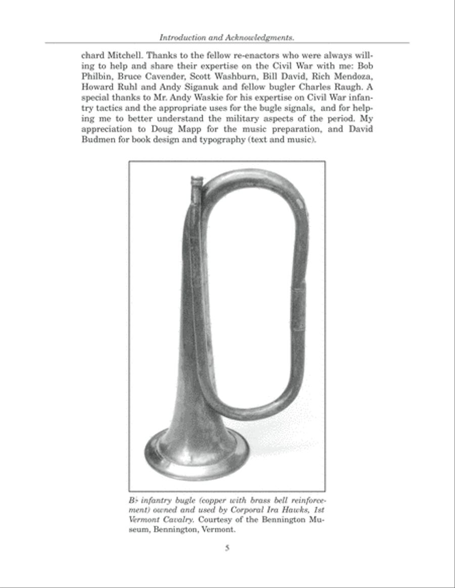 Infantry Bugle Calls of the American Civil War Bugle scores gallery preview page 6