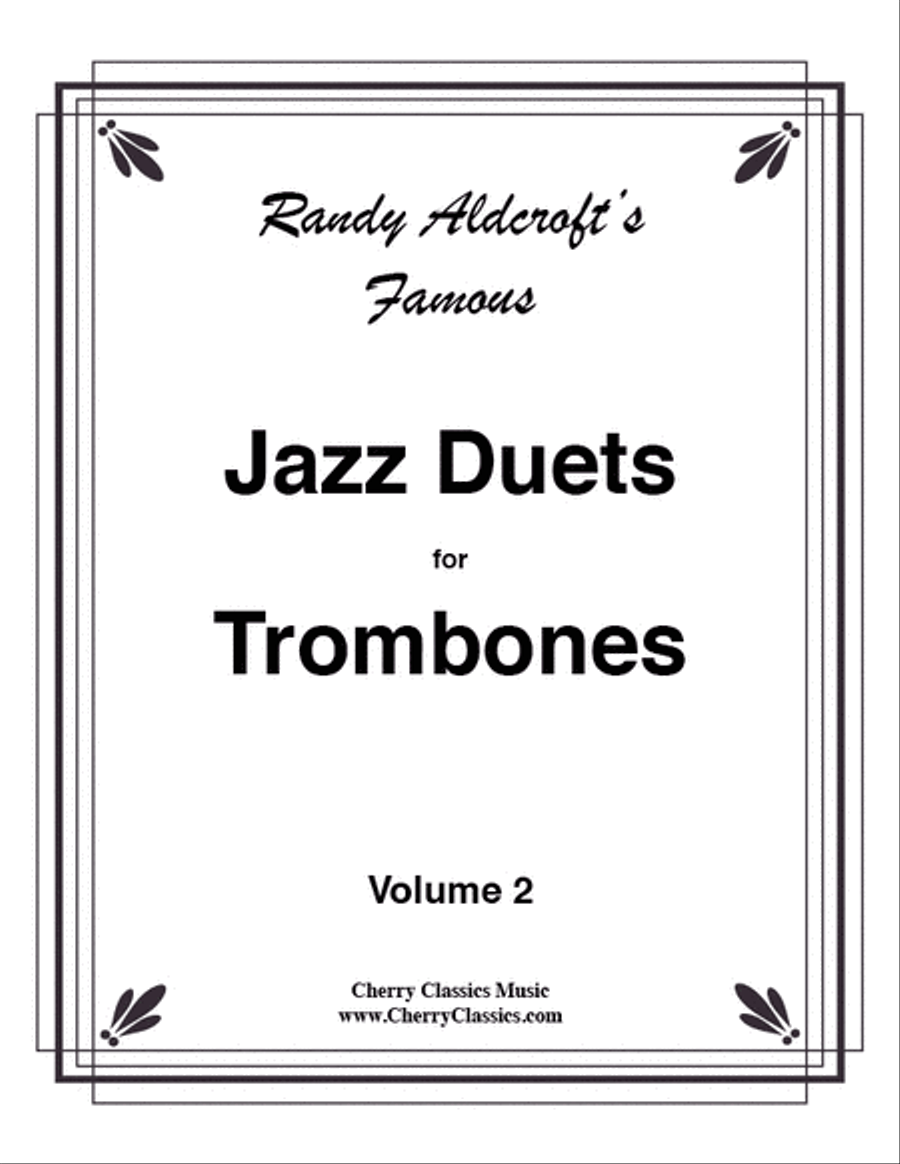 Famous Jazz Duets, v. 2 Trombone Duet Trombone Duet scores gallery preview page 1
