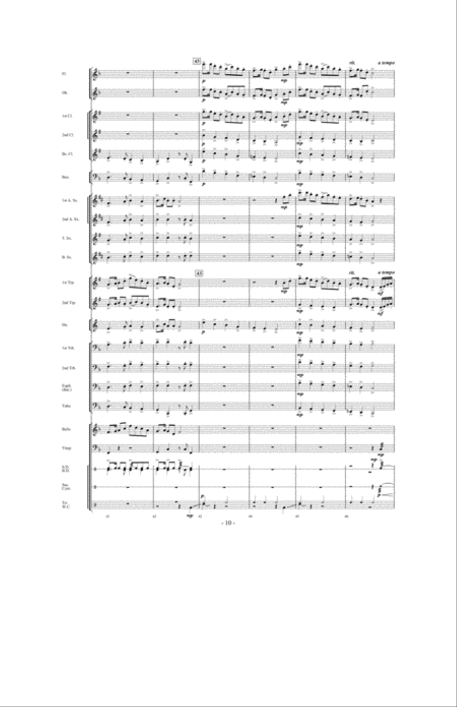 In a Japanese Garden In a Japanese Garden Concert Band scores gallery preview page 9