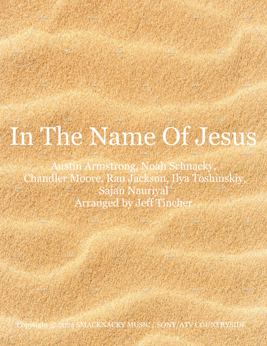 In The Name Of Jesus Piano, Vocal, Guitar scores gallery preview page 1