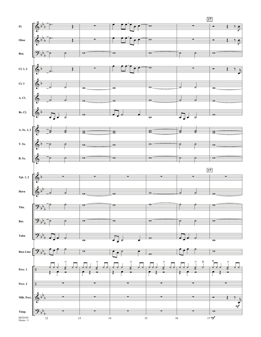 Home - Full Score Concert Band scores gallery preview page 4