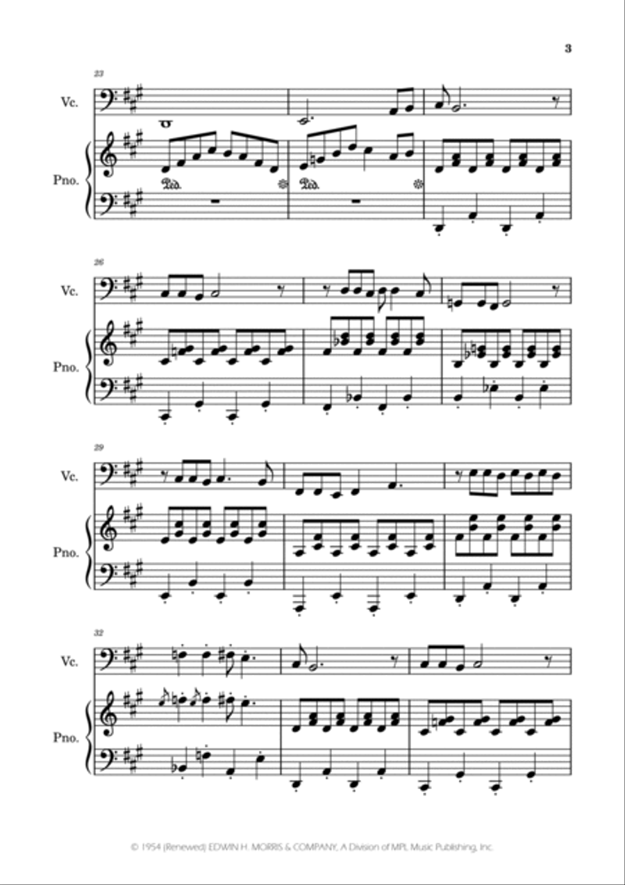 Mister Sandman Piano scores gallery preview page 3