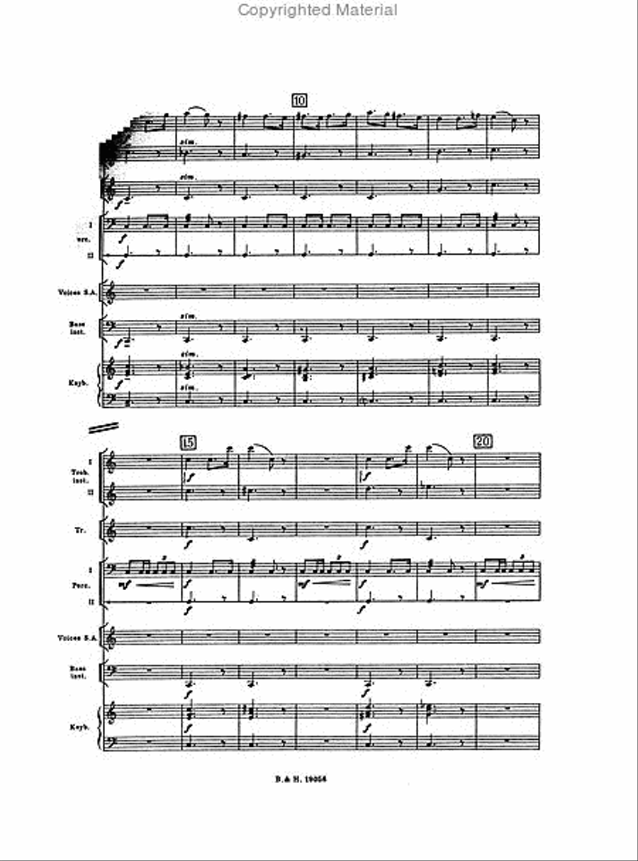 Psalm 150, Op. 67 Choir scores gallery preview page 3