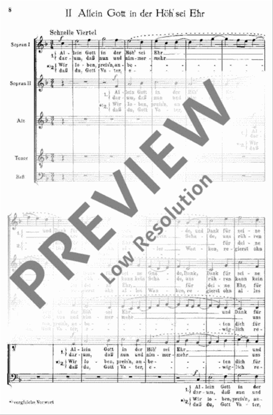 Eine deutsche Liedmesse SSATB scores gallery preview page 9