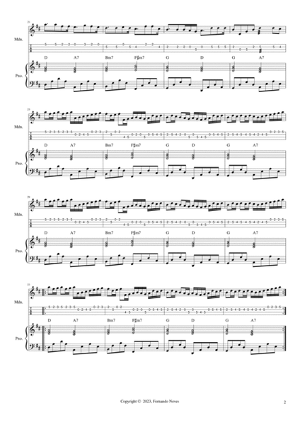 Pachelbel Canon in D for Mandolin image number null