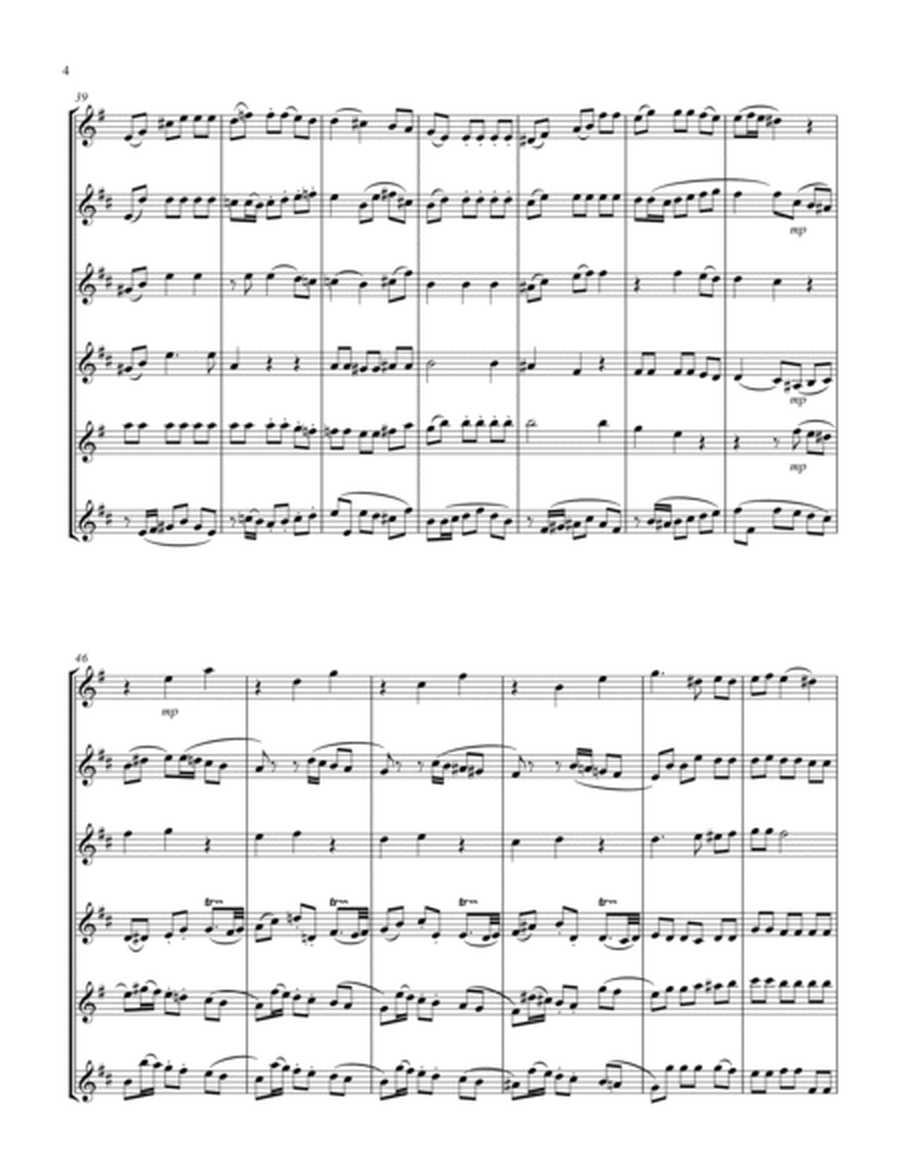 Recordare (from "Requiem") (F) (Saxophone Sextet - 1 Sop, 3 Alto, 1 Ten, 1 Bari)