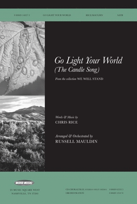 Book cover for Go Light Your World - Anthem
