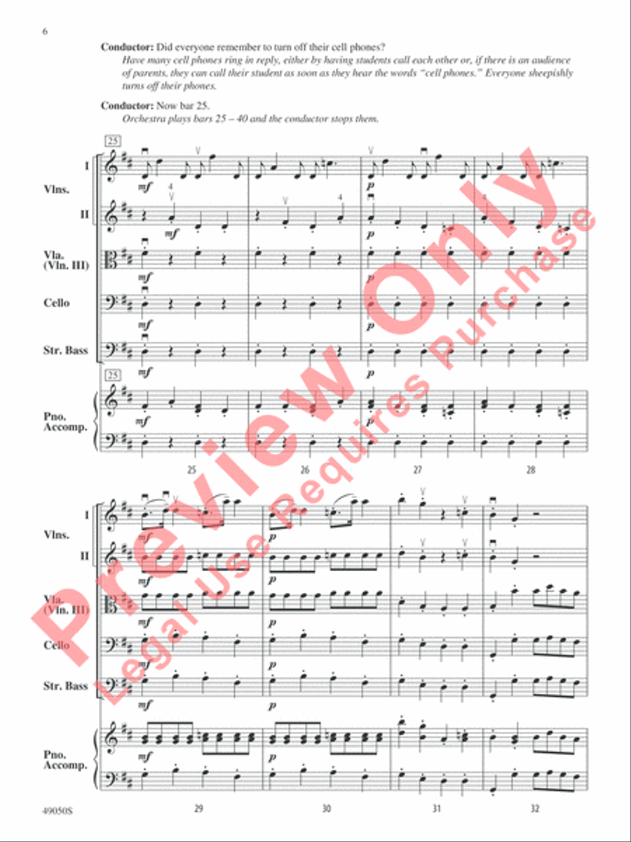 Zoomies, a Virtual Concert String Orchestra scores gallery preview page 7
