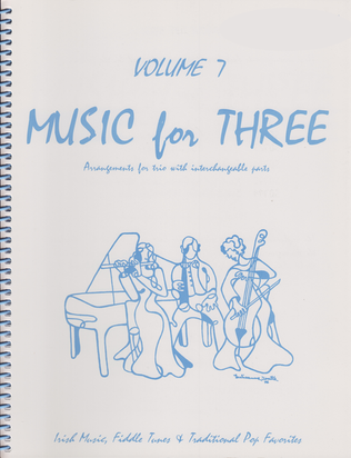 Book cover for Music for Three, Volume 7, Part 2 - Clarinet