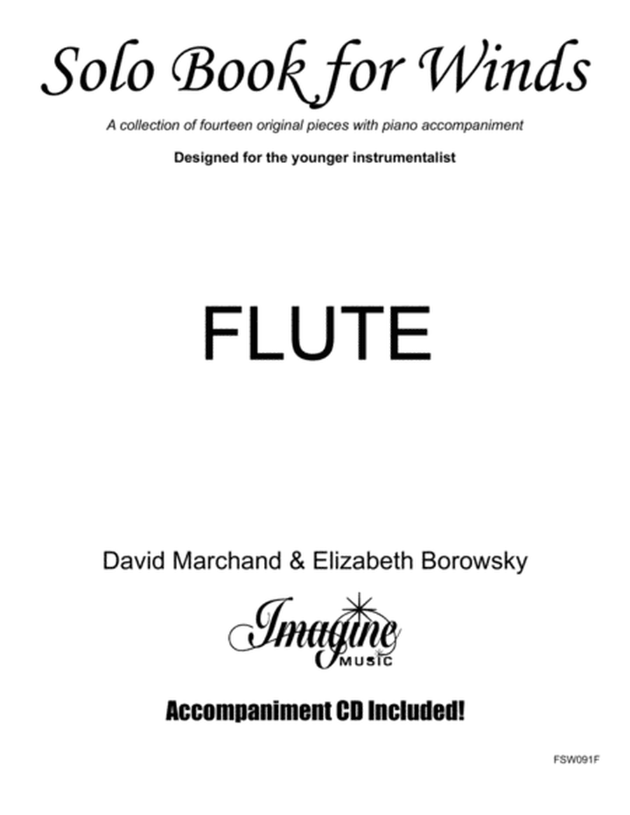 Solo Book for Winds - Flute image number null