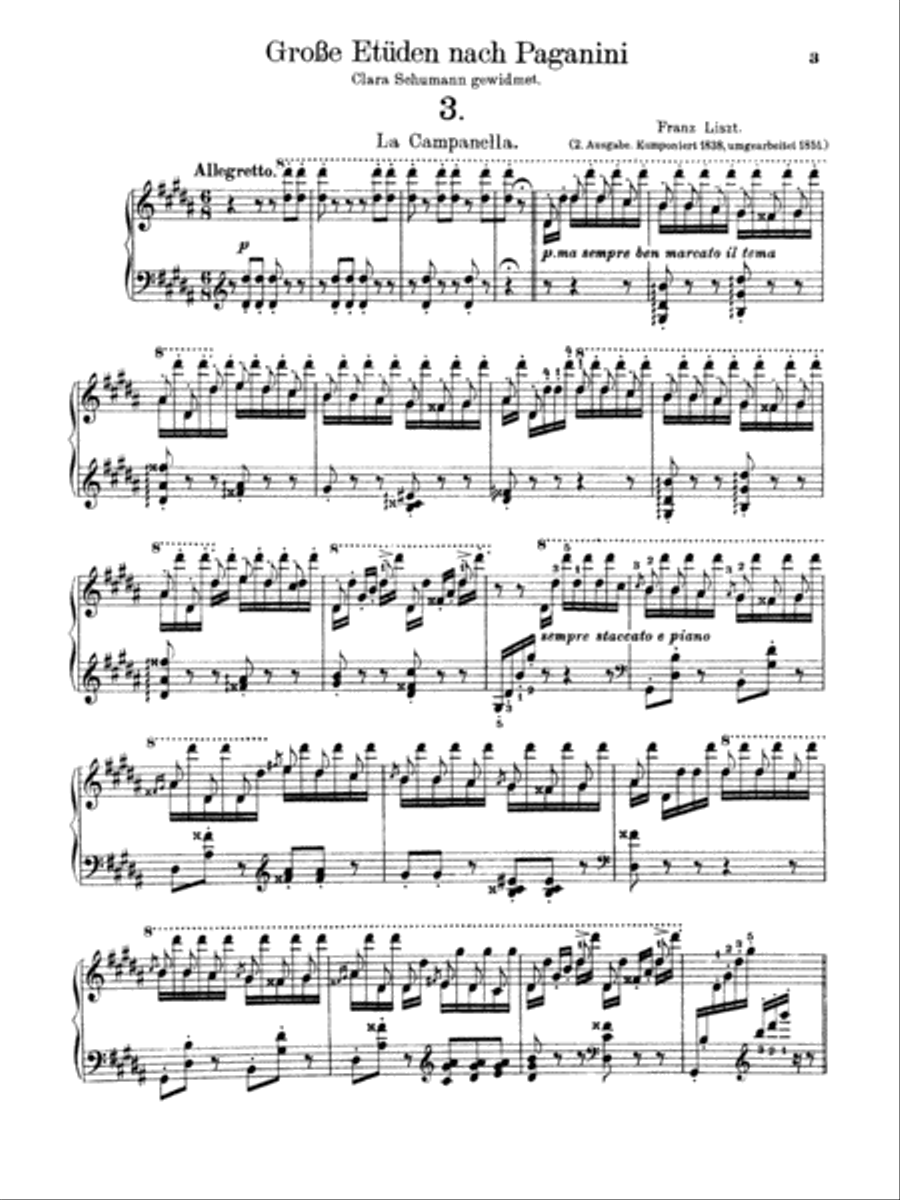 La Campanella La Campanella Small Ensemble scores gallery preview page 4