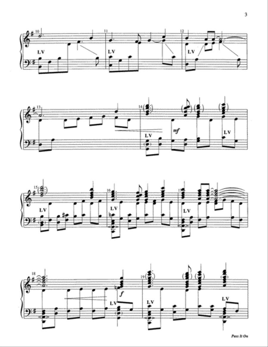 Pass It On 5-Octaves scores gallery preview page 10