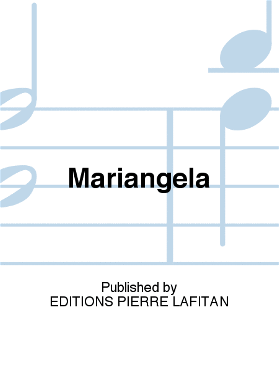 Mariangela Violin Solo scores gallery preview page 1