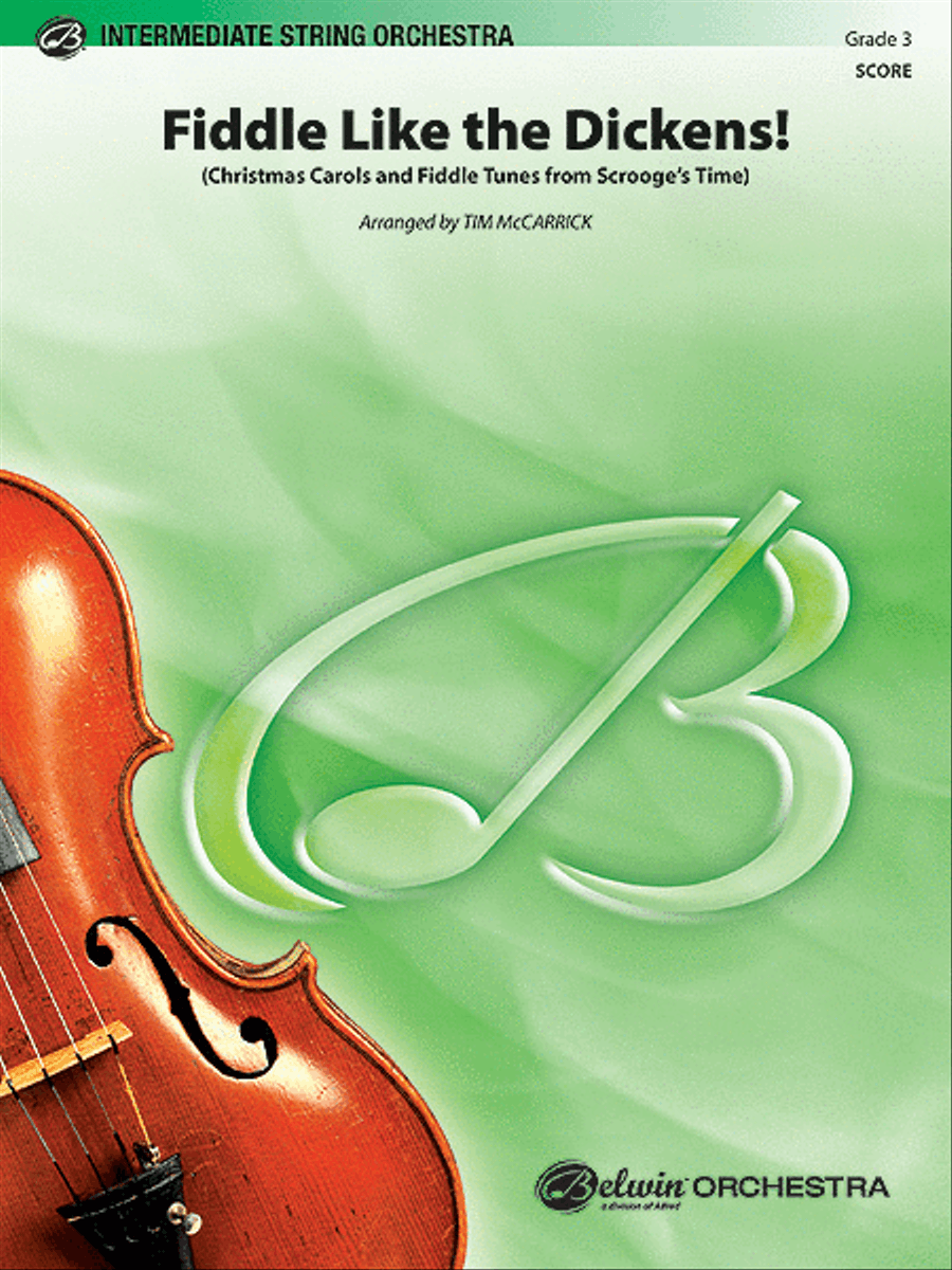 Fiddle Like the Dickens! (score only) String Orchestra scores gallery preview page 1