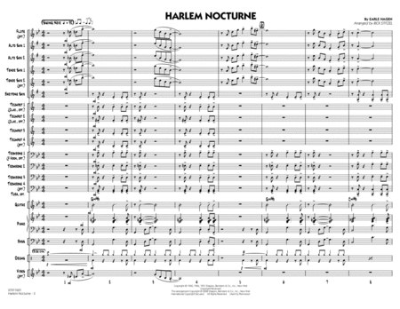 Harlem Nocturne - Full Score