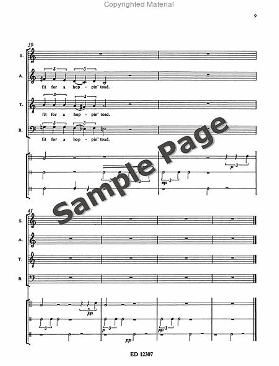 I Dream a World 4-Part scores gallery preview page 12