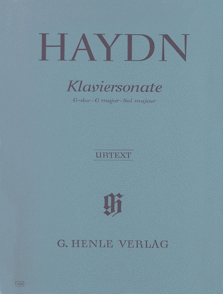 Haydn, Joseph: Piano sonata G major Hob. XVI: 40