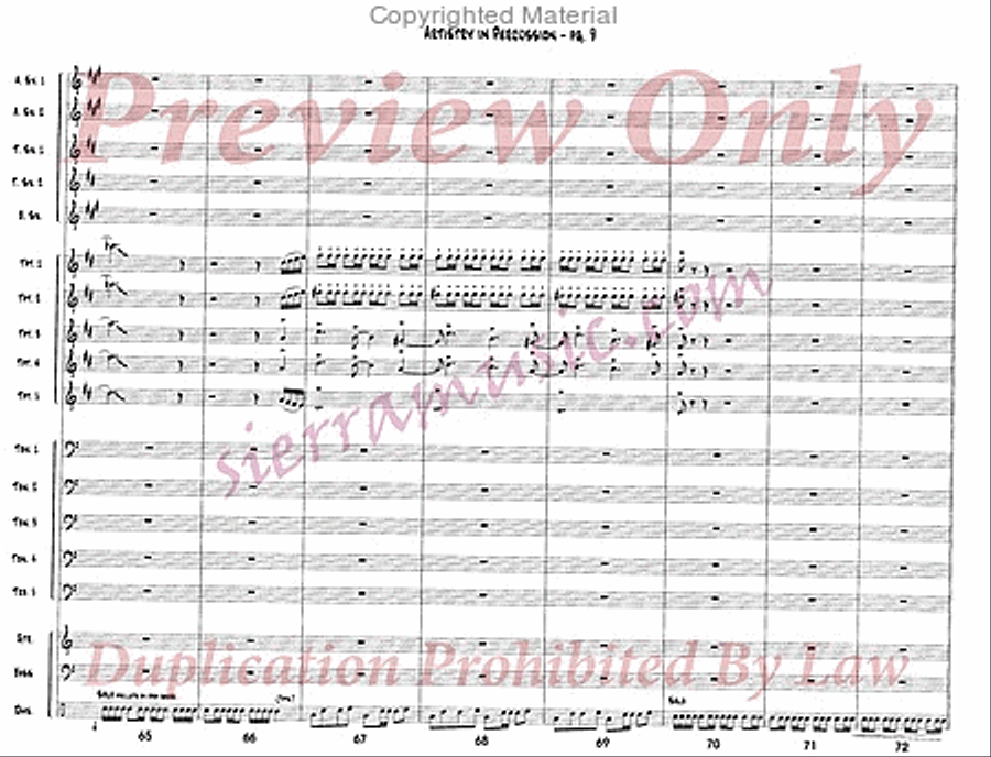 Artistry In Percussion Jazz Ensemble scores gallery preview page 10