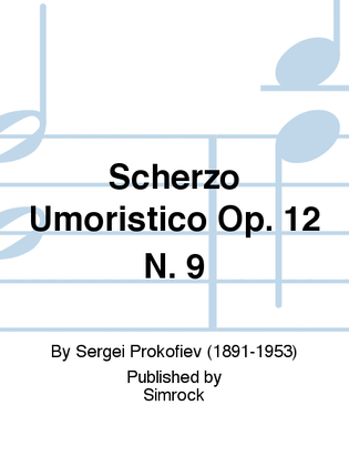 Scherzo Umoristico Op. 12 N. 9