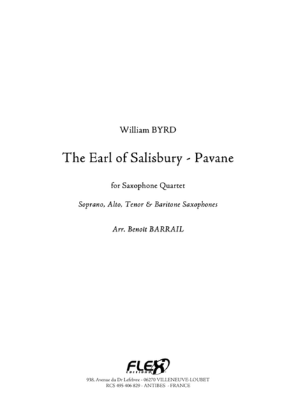 The Earl of Salisbury - Pavane image number null