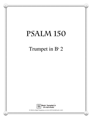 Psalm 150 (Trumpet in Bb 2)