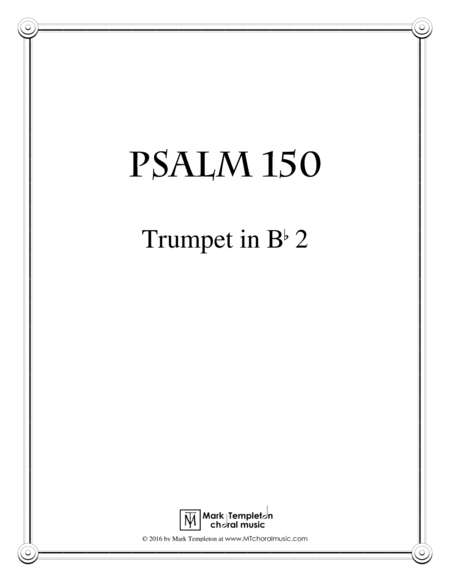 Psalm 150 (Trumpet in Bb 2)