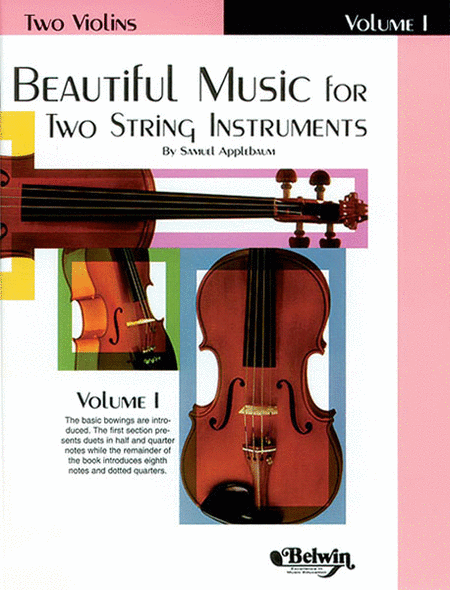 Beautiful Music For Two String Instruments (two Violins) V.1