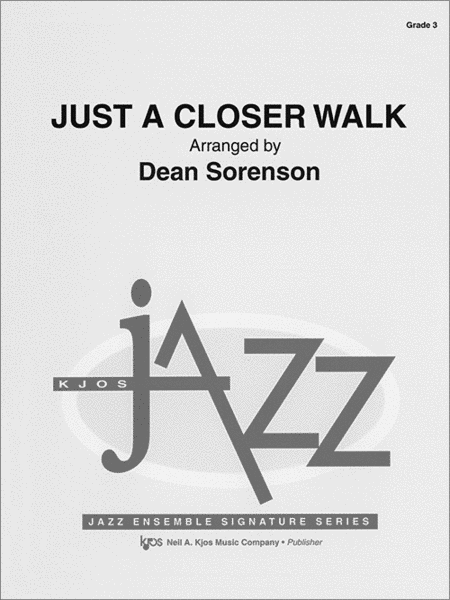 Just a Closer Walk - Score image number null