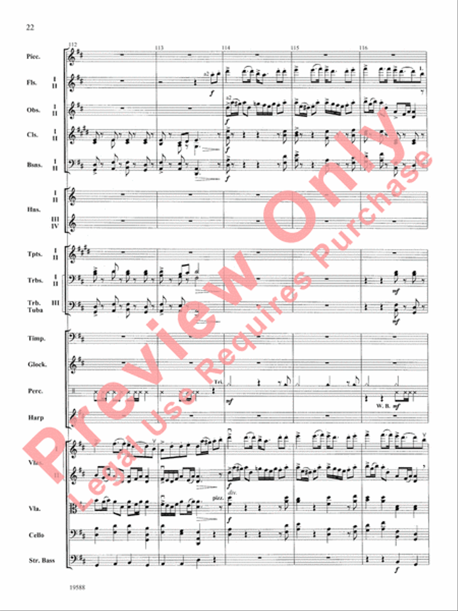 Camp Meeting Camp Meeting Full Orchestra scores gallery preview page 23