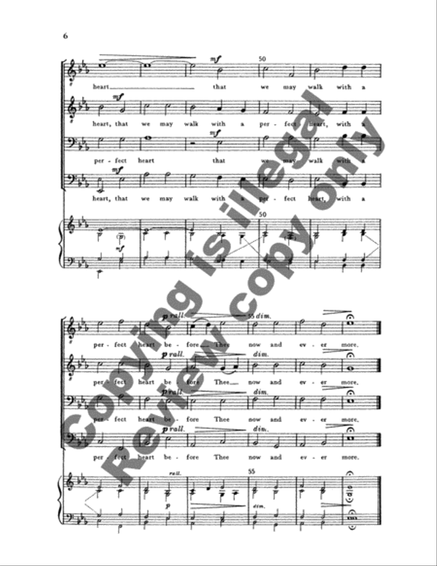 Lord, For Thy Tender Mercies' Sake TTBB scores gallery preview page 8