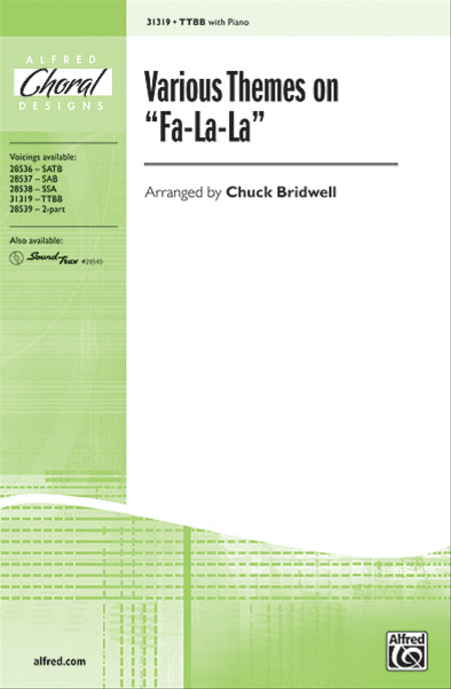 Various Themes on Fa-La-La Men's Choir scores gallery preview page 1